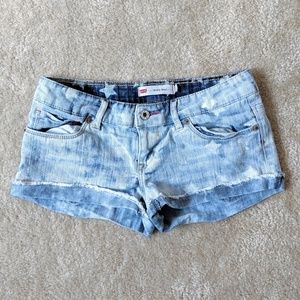 Levi's Distressed Jean Shorts
